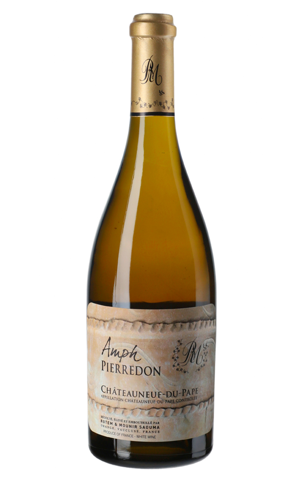 Rotem Mounir Saouma Pierredon Amphorae Chateauneuf du Pape Blanc 2015 索瑪夫妻酒莊 皮耶登 教皇新堡陶甕白酒